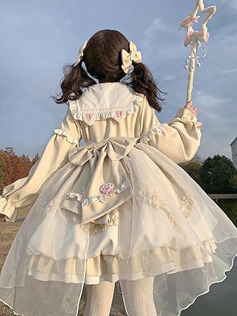 ぶどう柄ロリータワンピース❤️お上品なスタイルでデートやお出かけに最適✨ Picnic Basket ワンピース ぶどう柄 – ロリータファッション通販